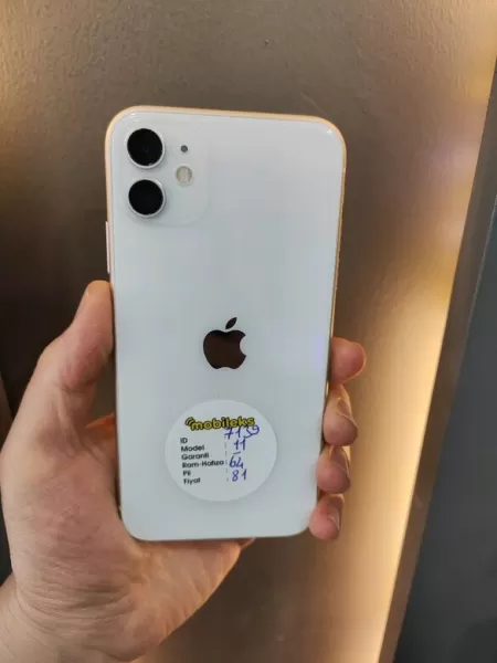 İkinci El Apple iPhone 11 64 GB Beyaz - İkinci El