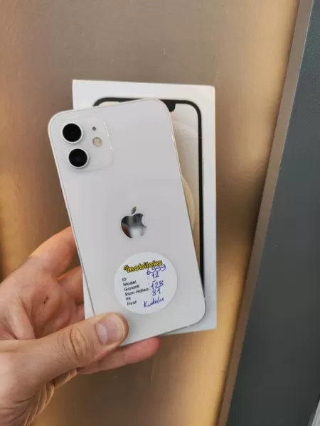 iPhone 12 128 GB Beyaz - İkinci El