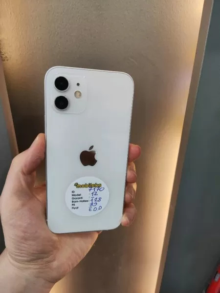 iPhone 12 128 GB Beyaz - İkinci El - İkinci El