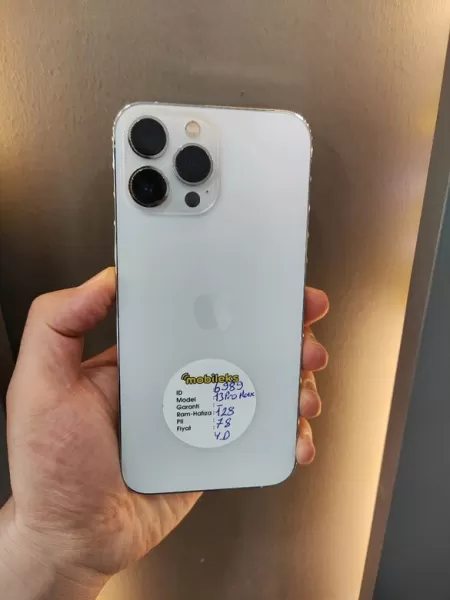 Gümüş Renkli İkinci El iPhone 13 Pro Max 128 GB - İkinci El