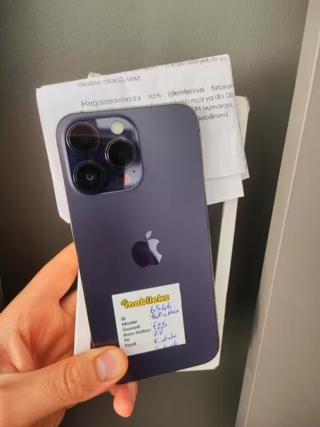 Kutulu Faturalı Apple iPhone 14 Pro Max 128 GB - İkinci El - İkinci El