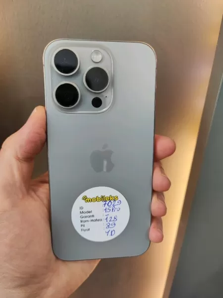 İPHONE 15 PRO 128 GB - İkinci El