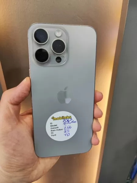 Sorunsuz İkinci El iPhone 15 Pro Max 256 GB - İkinci El