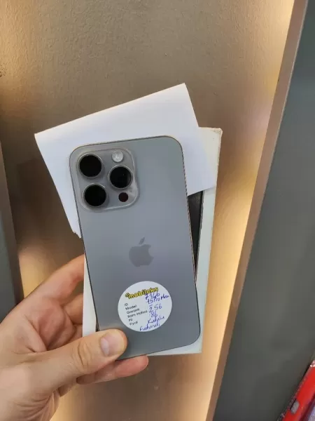 iPhone 15 Pro Max 256 GB Satılık - Natürel Titanyum - İkinci El