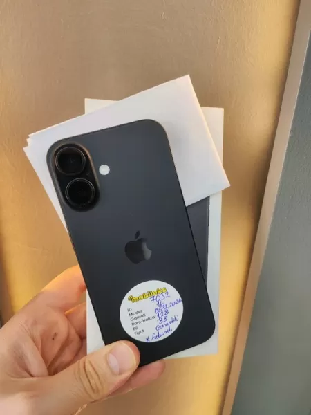 4 AY GARANTİLİ KUTULU FATURALI İPHONE 16 128 GB PİL 88 - İkinci El
