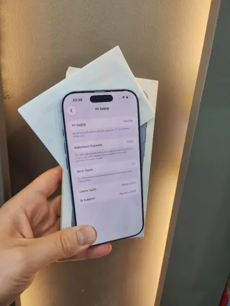 İkinci El Apple iPhone 17 256 GB Mavi Görseli - 2