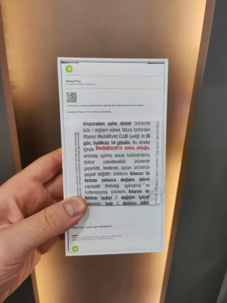 Apple iPhone 17 Pro 256 GB - 24 Ay Garantili Kutulu Görseli - 2