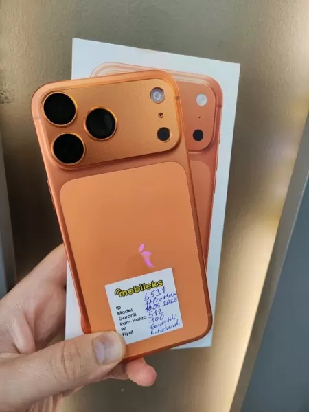 Apple iPhone 17 Pro Max 512 GB - Kozmik Turuncu - İkinci El