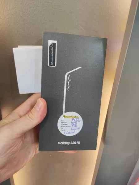 SAMSUNG GALAXY S25 FE 256 GB Kutu Kontrol Amacına Açık - Sıfır Kapalı Kutu